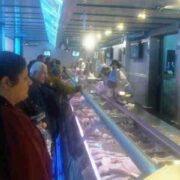 Fischtheke in Napoli