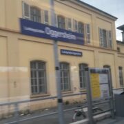 Oggersheim aus dem Zug